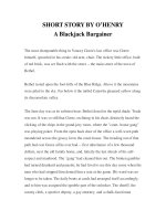 Tài liệu LUYỆN ĐỌC TIẾNG ANH QUA TÁC PHẨM VĂN HỌC-SHORT STORY BY O’HENRY -A Blackjack Bargainer pdf
