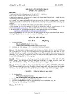 Tài liệu Bài tập về Hệ điều hành ppt