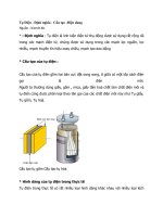 Tài liệu Tụ Điện - Định nghĩa - Cấu tạo -Điện dung ppt