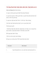 Tài liệu Xét tặng Danh hiệu Nghệ nhân nhân dân, Nghệ nhân ưu tú pptx