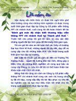 ĐÁNH GIÁ mức độ NHẬN BIẾT THƯƠNG HIỆU VIỄN THÔNG FPT CHI NHÁNH HUẾ tại THÀNH PHỐ HUẾ 