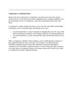 Tài liệu Components: A Scripting Primer pdf