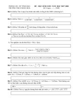 Đề và Hướng dẫn chấm Casio lớp 8 - Vĩnh Bảo 4