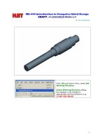 Tài liệu SHAFT - Pro/ENGINEER Wildfire 2.0 docx