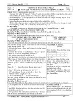 Bài soạn Đại số 9 chương II