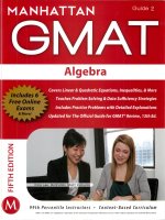 Manhattan GMAT algebra 