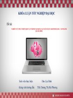 NGHIÊN cứu PHÁT TRIỂN DỊCH vụ INTERNET BANKING tại NGÂN HÀNG MARITIME BANK – CHI NHÁNH QUẢNG BÌNH 