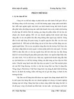 Hoàn thiện công tác kế toán bán hàng và xác định kết quả kinh doanh tại chi nhánh xăng dầu hà tĩnh 