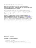 Tài liệu Using the Data Form Wizard to Create a Windows Form phần 1 pdf