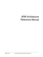 Tài liệu ARM Architecture Reference Manual- P1 doc