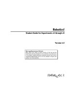 Tài liệu Robotics Experiments doc