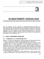 Tài liệu Tín hiệu trong các mạng viễn thông P3 ppt