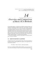 Tài liệu Independent Component Analysis - Chapter 14: Overview and Comparison of Basic ICA Methods pptx