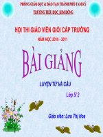 Gián án Mở rộng vốn từ: Công dân