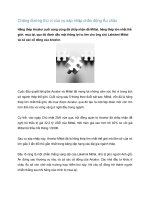 Tài liệu Chặng đường thú vị của vụ sáp nhập chấn động Âu châu doc