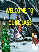 Gián án ENGLISH 9 : UNIT 5