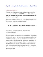 Tài liệu Dự trữ và bảo quản thức ăn thô, xanh cho vụ đông (phần I) pptx