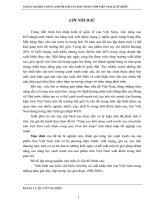 Nâng cao khả năng cạnh tranh của sản phẩm tôm việt nam xuất khẩu trong quá trình hội nhập 