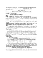 Tài liệu Đề thi tốt nghiệp THPT chính thức môn Địa lý năm 2002-2003 pptx