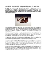 Tài liệu Các nhãn hiệu cao cấp đang đánh mất dần sự khác biệt docx