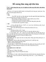 Tài liệu Đề cương lâm sàng nội tiêu hóa pdf