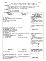 Tài liệu Hình học lớp 6_ Tiết 11 pptx