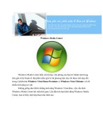 Tài liệu Windows Media Center doc