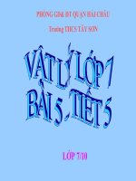 Tài liệu Ảnh tạo bởi gương phẳng