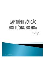 Lập trình giao diện chương 9