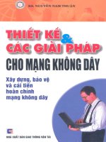 Thiết kế và các giải pháp cho mạng không dây 