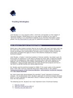 Tài liệu Trading Strategies ppt
