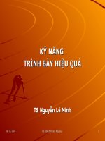 Tài liệu Ky nang trinh bay hieu qua 20.07.07 docx