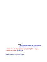 Tài liệu Tổng hợp Website hay docx