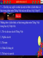 Bài soạn on tap truyên dg