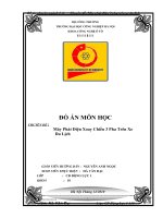 Máy phát điện xoay chiều 3 pha trên xe du lịch 