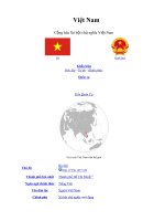 Gián án Đất nước - con người Việt Nam