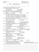 Bài soạn hoa hoc 8 chaun 2011