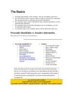 Tài liệu The Basics docx