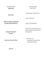 Nghiên cứu và đánh giá các phương pháp giảm nhiễu trong tín hiệu tiếng nói 