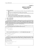 Tài liệu Chương 6: khuôn hình docx