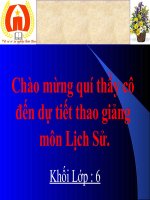 Gián án Văn Hóa Cổ Đại