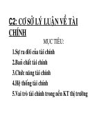 Tài liệu Giáo trình tiền tệ - Chương 2 pptx