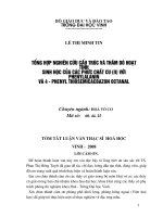 Tổng hợp nghiên cứu cấu trúc và thăm dò hoạt tính sinh học các phức chất của đồng (II) với phenylalanin và 4  phenyl thiosemicacbazon octanal 