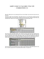 Tài liệu Ghép cảnh và tạo hiệu ứng với Combustion P4 pptx