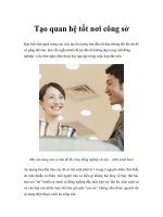 Tài liệu Tạo quan hệ tốt nơi công sở pdf