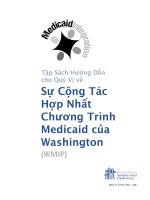 Tài liệu Sự Cộng Tác Hợp Nhất Chương Trình Medicaid của Washington pdf