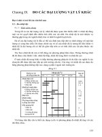 Tài liệu Câu hỏi ôn tập chương 9: Đo các đại lượng vật lý khác pdf