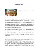 Gián án Đình Điều Hòa- Mỹ Tho