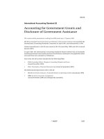 Tài liệu Chuẩn mực kế toán quốc tế IAS 20 doc