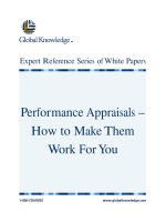 Tài liệu Performance Appraisals doc